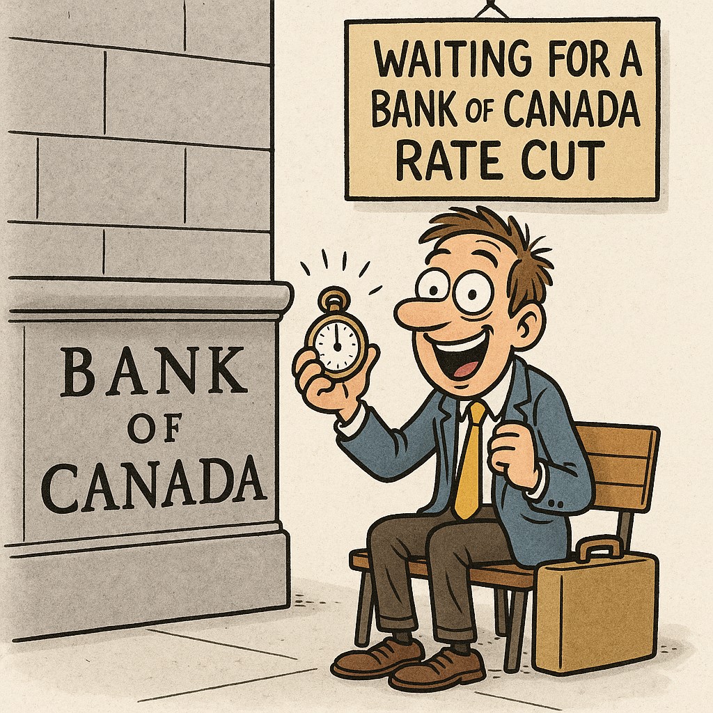 Today's post offers my prediction for the Bank of Canada's upcoming policy-rate decision.
#Davethemortgagebroker
#Mortgagerates
#Mortgagerateforecast
#Mortgageadvice
#BankofCanada

shorturl.at/Lx57x