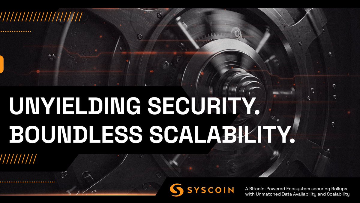 You don’t need permission to build the future.

On Syscoin, you can launch your own Sovereign Edgechain—your own ZK blockchain, secured by the King, BTC.

No gatekeepers. No compromises.
Just modular freedom, etched in the Final Ledger.

🟧 See Bitcoin+ @ syscoin.org