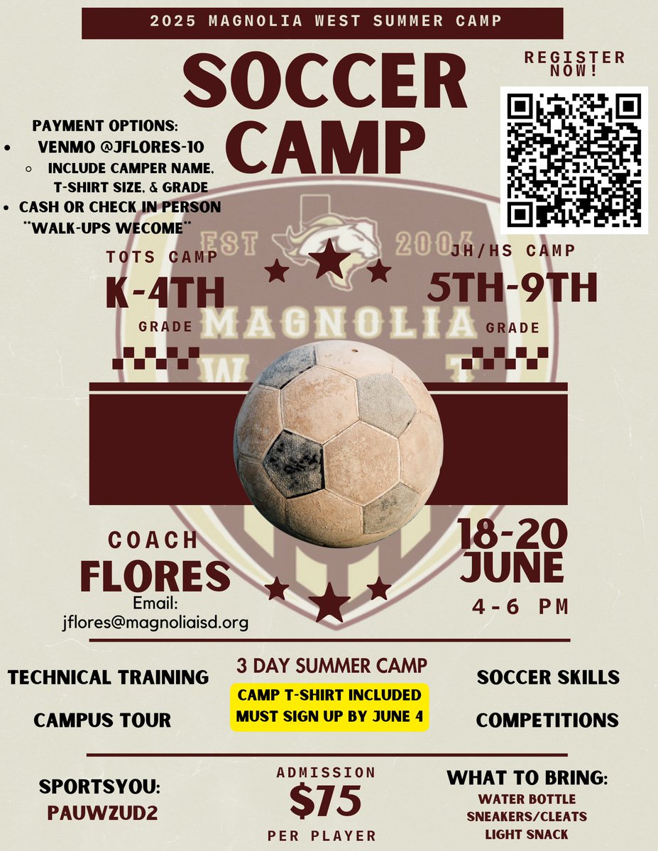Magnolia West Girls Soccer tweet media