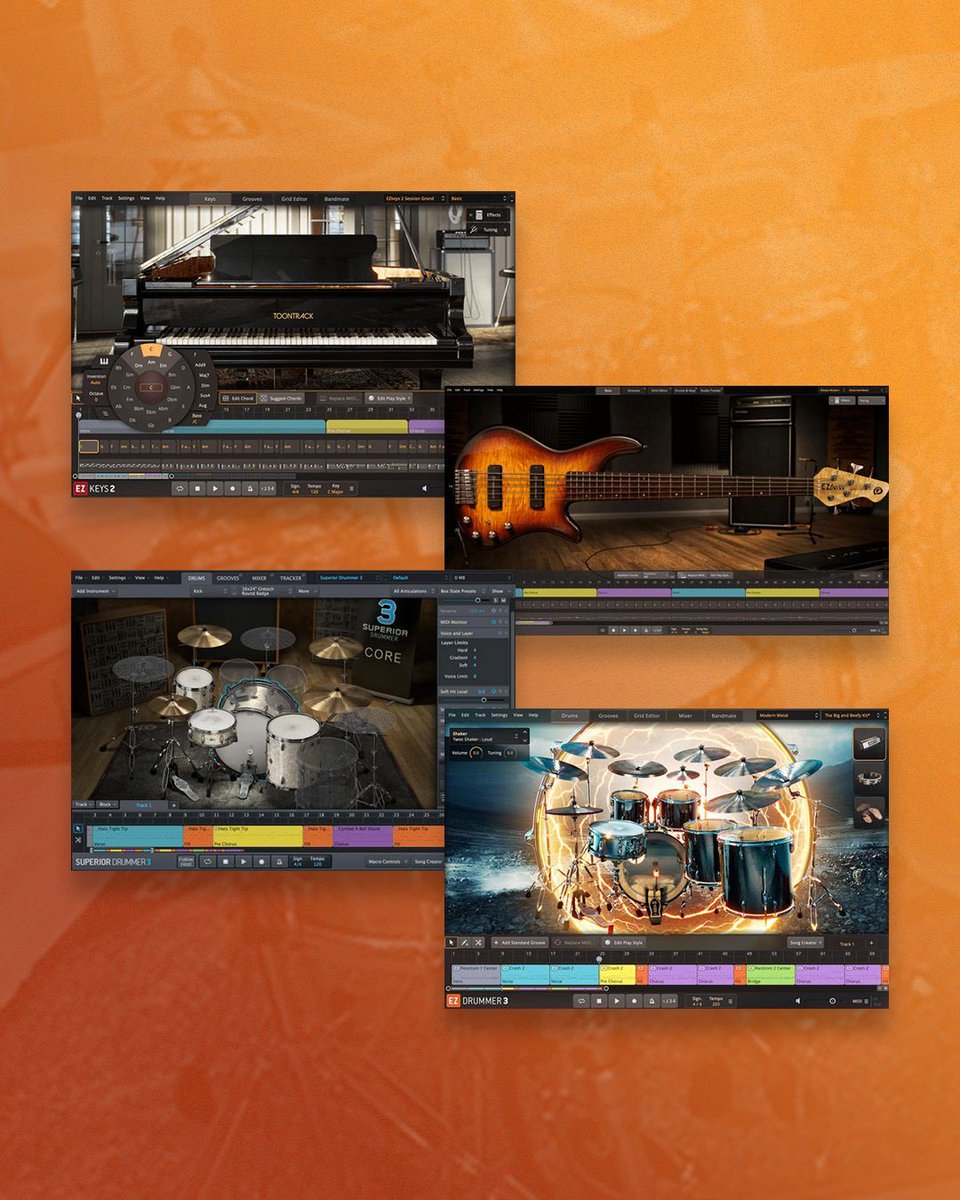 pluginfox's tweet photo. Toontrack Summer Sale ☀️
Save up to 40%
Buy here - https://t.co/rL8rHxe05k
Sale ends July 31st ⏰
@toontrack #toontrack #pluginfox #plugindeals #pluginsales #dtm #plugins #vstplugins https://t.co/7SVQLgSiv5