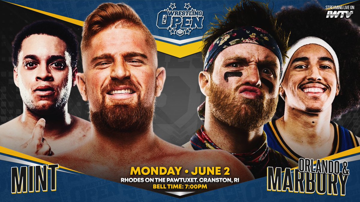 Beyond Wrestling (@beyondwrestling) on Twitter photo TONIGHT at <a href="/WrestlingOpenRI/">Wrestling Open RI</a>:
beyondwrestlingonline.com/rhodes
- No DQ <a href="/Brick_City_BC/">BrickCity_</a> vs. <a href="/DjPowersWrestle/">Dj Powers</a> & <a href="/georgiolawrence/">Georgio Lawrence</a>
- <a href="/WWEID/">WWE ID</a> Title Tournament Match
- <a href="/PerfectAaron1/">Aaron Rourke🏳️🌈</a> & <a href="/LoveDoug_/">Love, Doug</a> debut
- <a href="/TheBobbyOrlando/">Bobby Orlando</a> & <a href="/JermaineMarbury/">Jermaine Marbury</a> team against <a href="/justgal_/">GAL</a> & <a href="/nickbattee/">The Focus- Nick Battee</a>
📺 <a href="/indiewrestling/">IWTV</a> TONIGHT at <a href="/WrestlingOpenRI/">Wrestling Open RI</a>:
beyondwrestlingonline.com/rhodes
- No DQ <a href="/Brick_City_BC/">BrickCity_</a> vs. <a href="/DjPowersWrestle/">Dj Powers</a> & <a href="/georgiolawrence/">Georgio Lawrence</a>
- <a href="/WWEID/">WWE ID</a> Title Tournament Match
- <a href="/PerfectAaron1/">Aaron Rourke🏳️🌈</a> & <a href="/LoveDoug_/">Love, Doug</a> debut
- <a href="/TheBobbyOrlando/">Bobby Orlando</a> & <a href="/JermaineMarbury/">Jermaine Marbury</a> team against <a href="/justgal_/">GAL</a> & <a href="/nickbattee/">The Focus- Nick Battee</a>
📺 <a href="/indiewrestling/">IWTV</a>