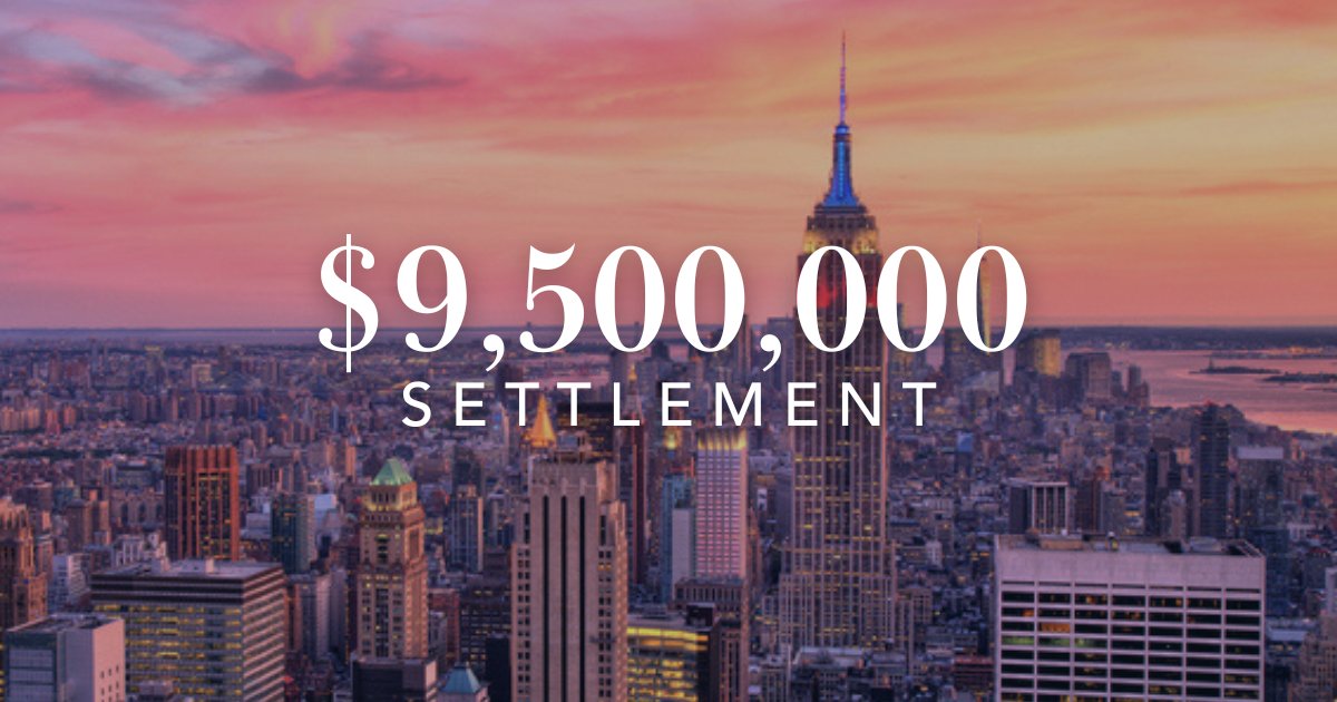 BlockOToole's tweet image. Partners Stephen J. Murphy and David L. Scher secured a $9,500,000 settlement for a painter who suffered a traumatic brain injury after falling from an extension ladder on a Dutchess County worksite.