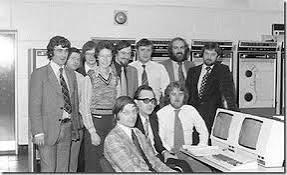 The Reform Doge team, pictured at their last computing refresher course, are ready to cut waste in Kent using cutting edge technology.