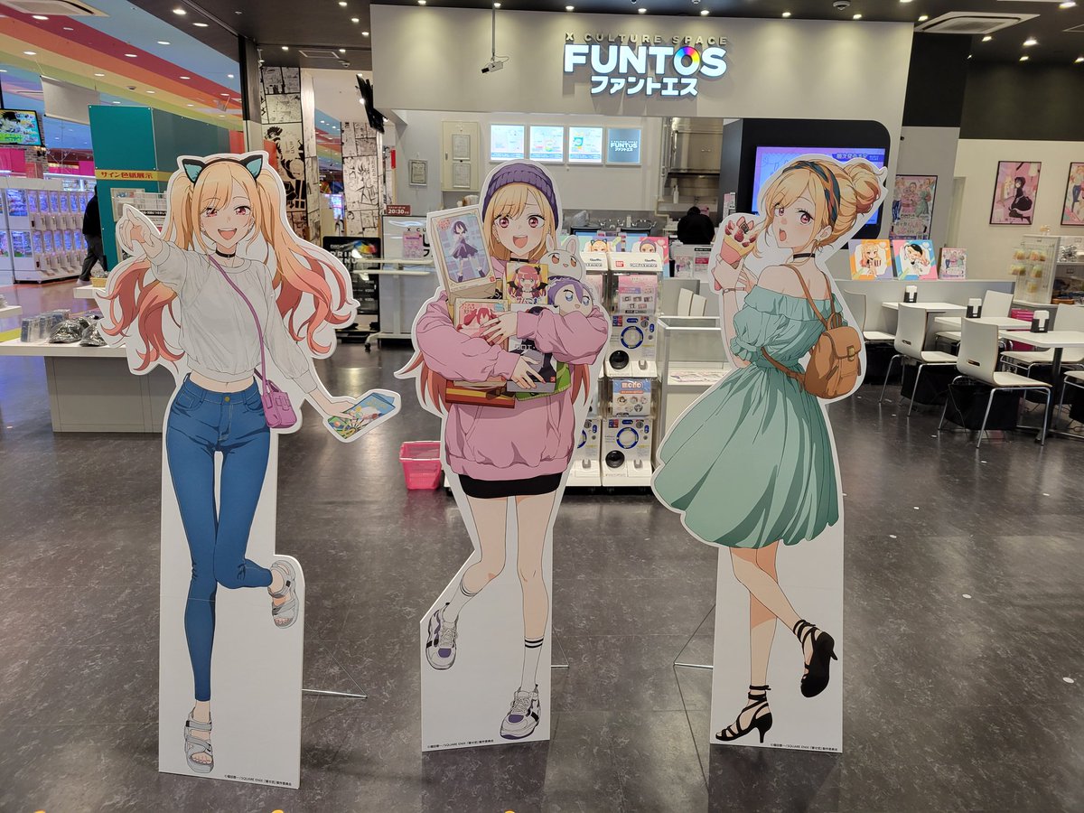 SGnxQvHKOCSyJSw's tweet photo. 5/28からやったけど・・・
6/1に行ったらグッズの完売多くて凹んだ😭
ドリンクのアクリルチャームのコンプリートはマジで嬉しい♥️
協力してくれた仲間にマジで感謝🙇♂️
#その着せ替え人形は恋をする #FUNTOS #ららぽーとEXPOCITY https://t.co/V7PB0h6bwa