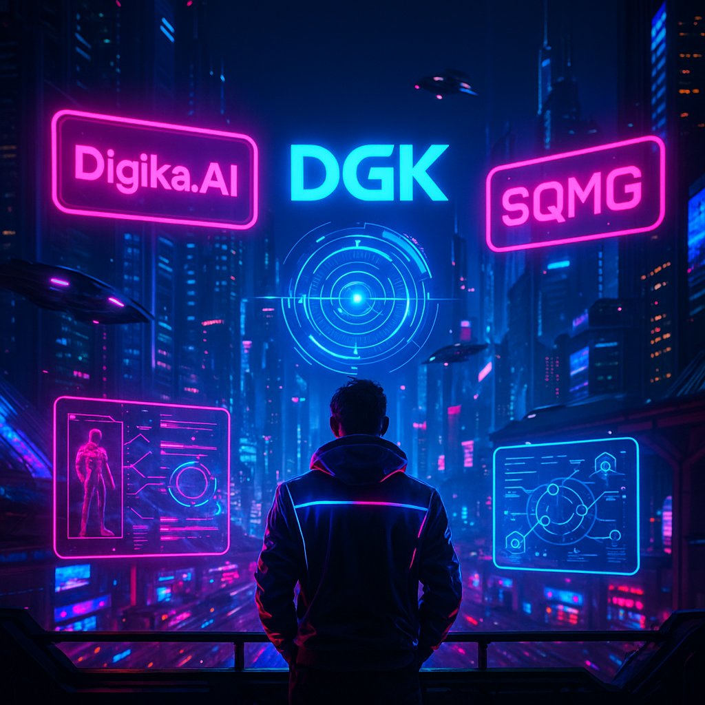 digikaai's tweet image. Three cores. One system.
DGK processes logic, Digika.AI reads intent, SQMG turns outcomes into evolution.
This isn’t interoperability.
It’s convergence.
🌐🧠🎮
#DGK #DigikaAI #SQMG #UnifiedWeb3 #SmartFusion
