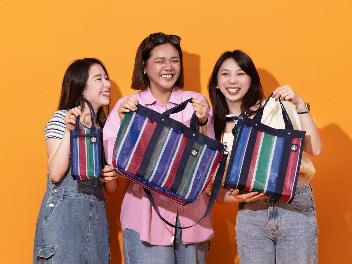 4点セット　華興銀行　台湾　整理品 台湾スタバ】 人気の「猫ドリンクホルダー」 「茄芷袋(漁師網バッグ