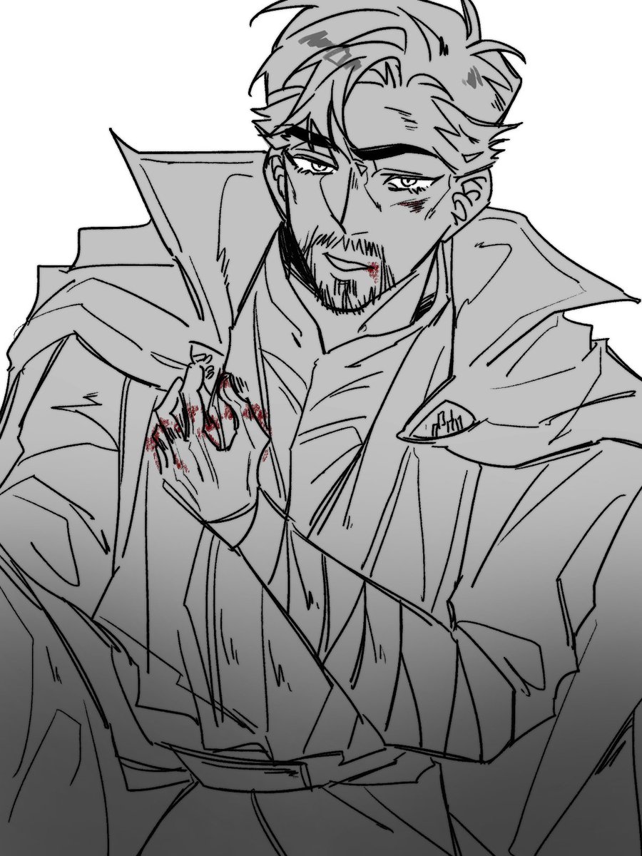 다친 닥스 낙서