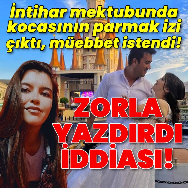 Haberturk's tweet photo. Antalya'da geçtiğimiz 14 Şubat'ta evinde vurulmuş halde bulunan Düriye Çiğdem Keklik'in ölümüyle ilgili iddianame hazırlandı

İddianamede olay yerindeki kan izleri ve 'intihar mektubu'ndaki parmak izi gibi delillerin sanığın anlatımıyla çeliştiği, mektubun Keklik'e eşi tarafından zorla yazdırılmış olabileceği belirtildi https://t.co/pSmOcWnxE1