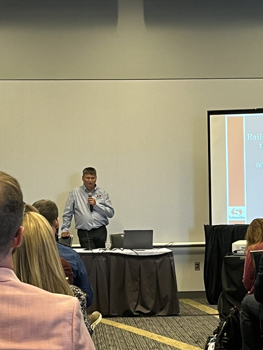 IRWAChapter10's tweet photo. Indiana Chapter 10’s Vice President Curt Candler is presenting at the @IRWA_Network Education Conference in Virginia Beach on Railroad ROW Research. https://t.co/kgjy9bgUjq