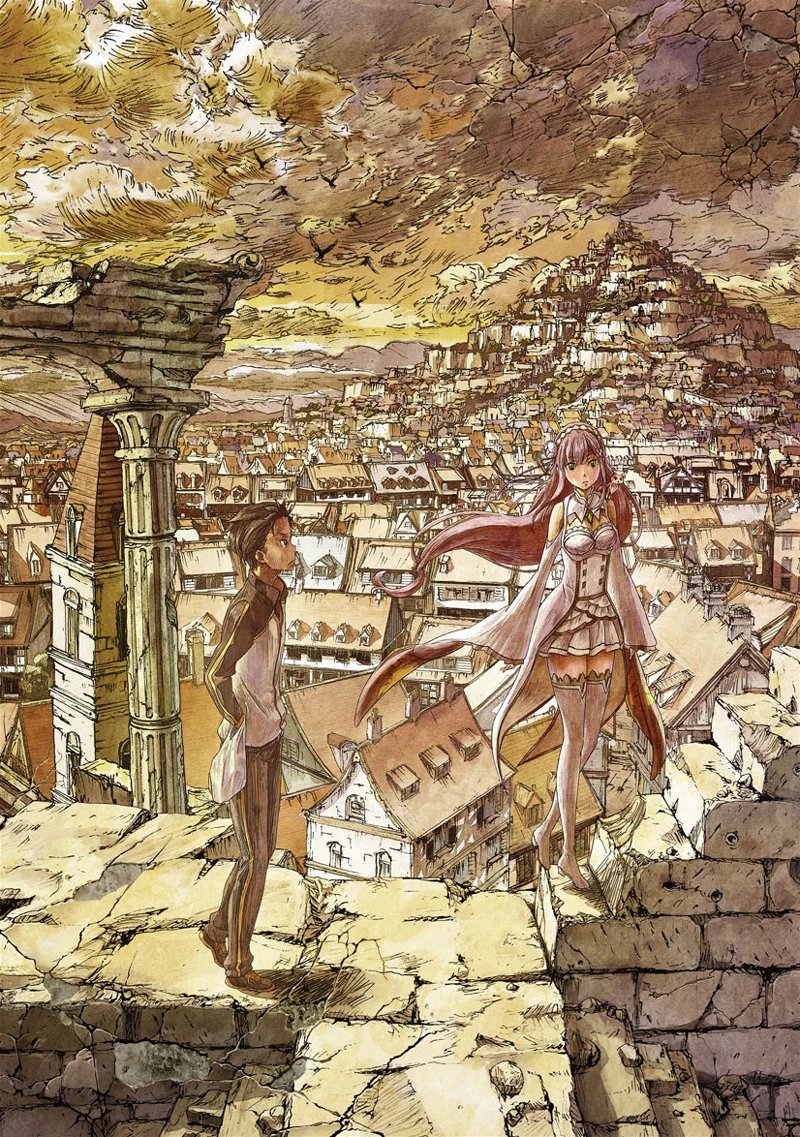 Can we agree that this is the best key visual released for the Re:Zero Anime?