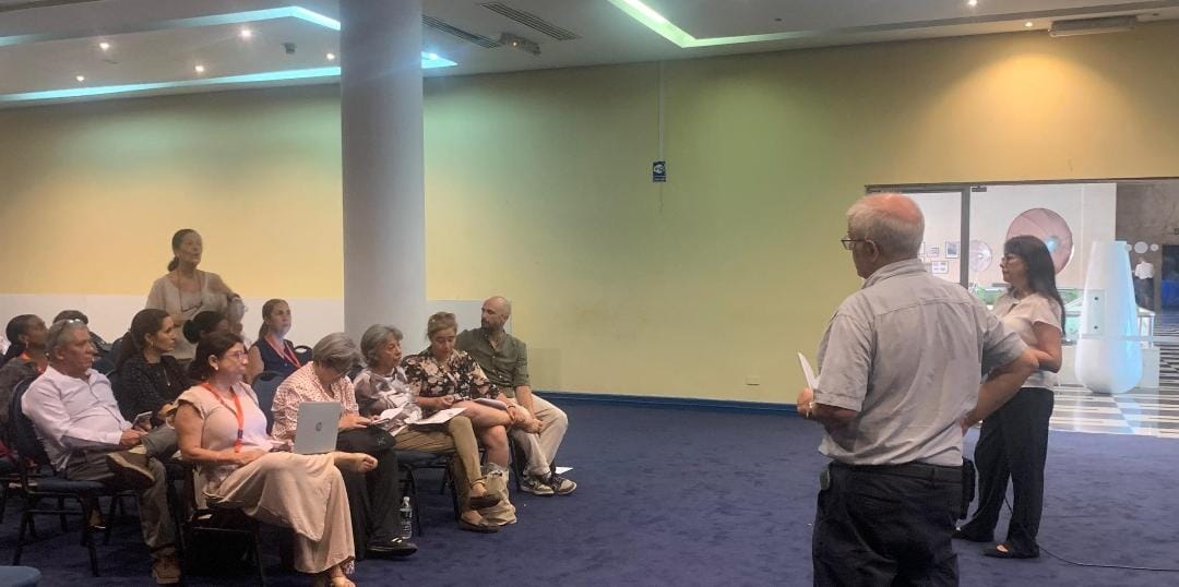 Day 2 of #VALZEOWorkshop in #Cuba 🇨🇺: Dr. Gustavo Pérez &amp; Dr. Roberto Boada (UAB) inspired action on business models &amp; future innovation. 🌱💡 #HorizonEU #VALZEO