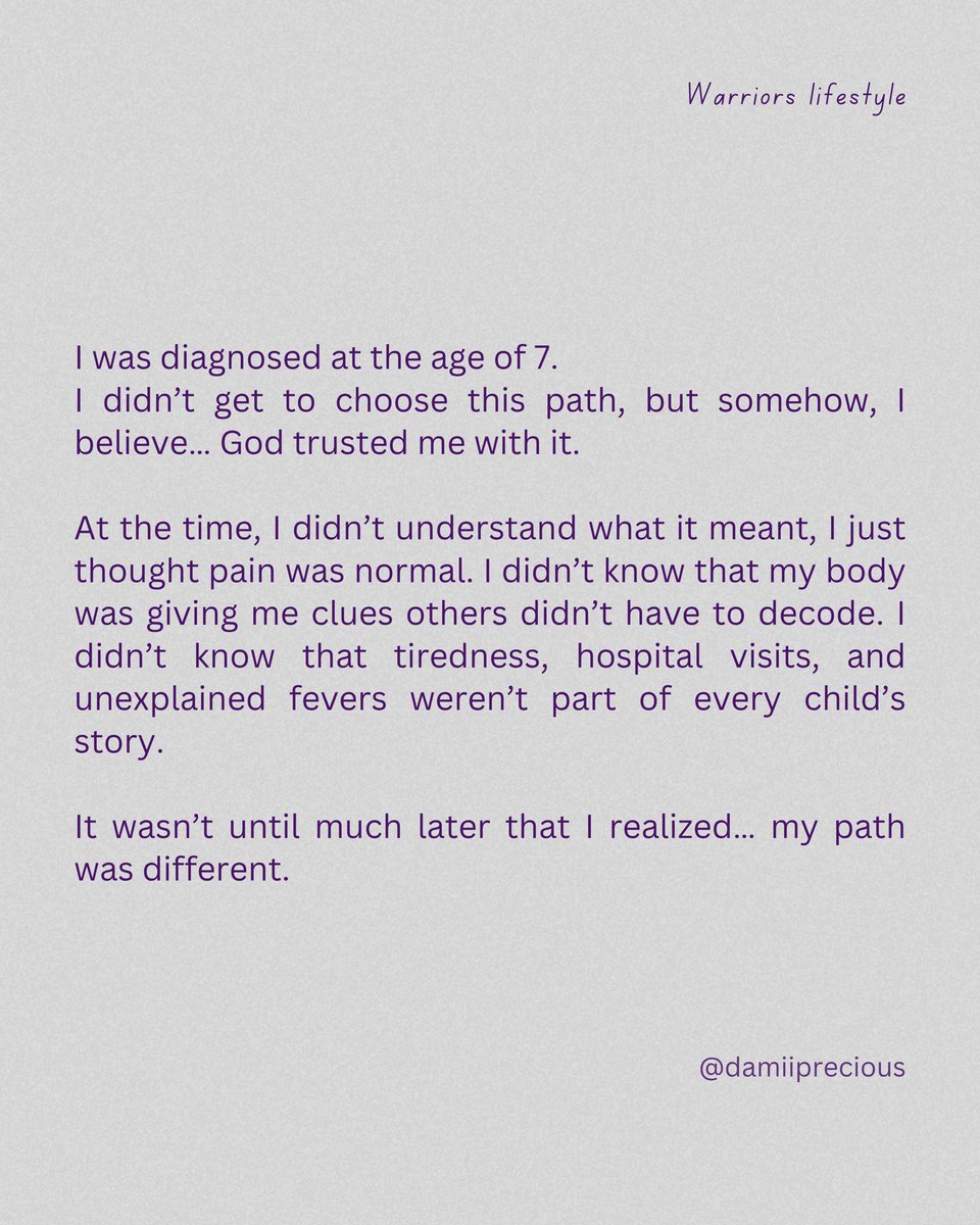 _damiprecious's tweet photo. Day 2/30 

Let’s talk.. When did you find out about your genotype? https://t.co/apyARqzy6H