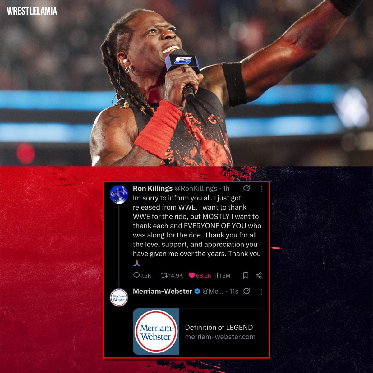 Marriam-Webster Dictionaries defined R-Truth as the true meaning of the word "Legend" 🫡
