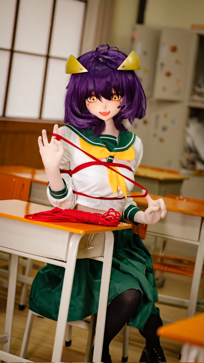 绳子活过来了呢~这样应该就可以自动捆在自己身上了吧~
📷:<a href="/AyaseKyuuraku/">绫濑九落</a>