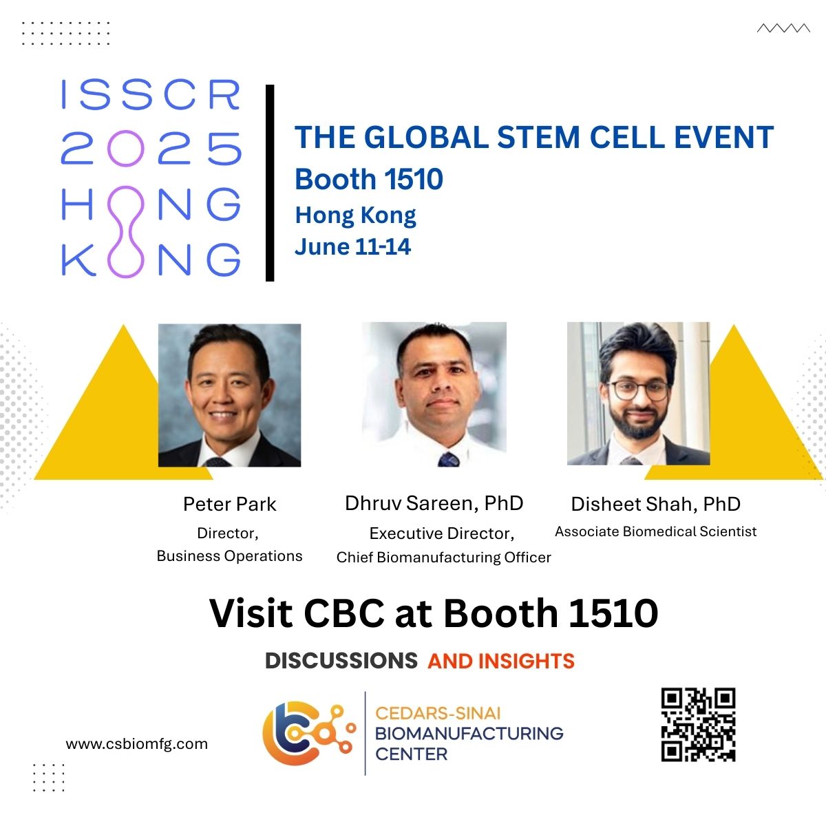 Cedars-Sinai Biomanufacturing Center tweet media