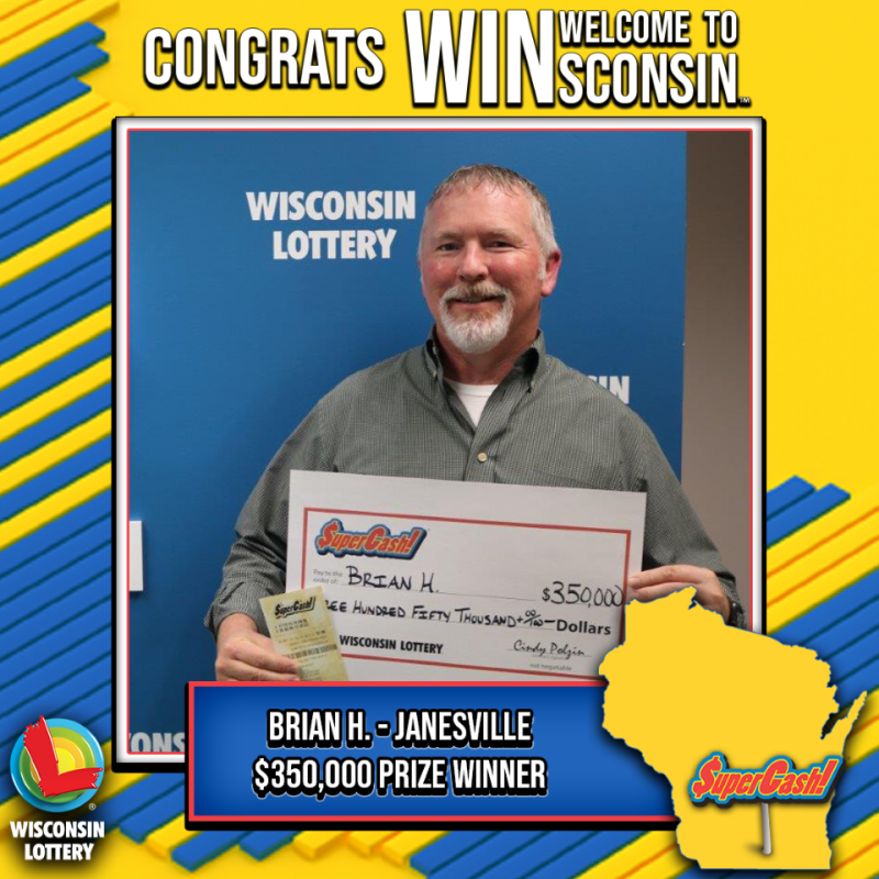 wilottery's tweet photo. Talk about cashing in.
Brian H. stopped by Kwik Trip on 2810 E. Milwaukee St. in Janesville and won $350,000 playing a SuperCash! ticket.
Congrats Brian. #WelcomeToWINsconsin
Learn more about SuperCash! at https://t.co/PZ8TsPBmXS.
#WiscoWinner https://t.co/JXhUa1xPFE