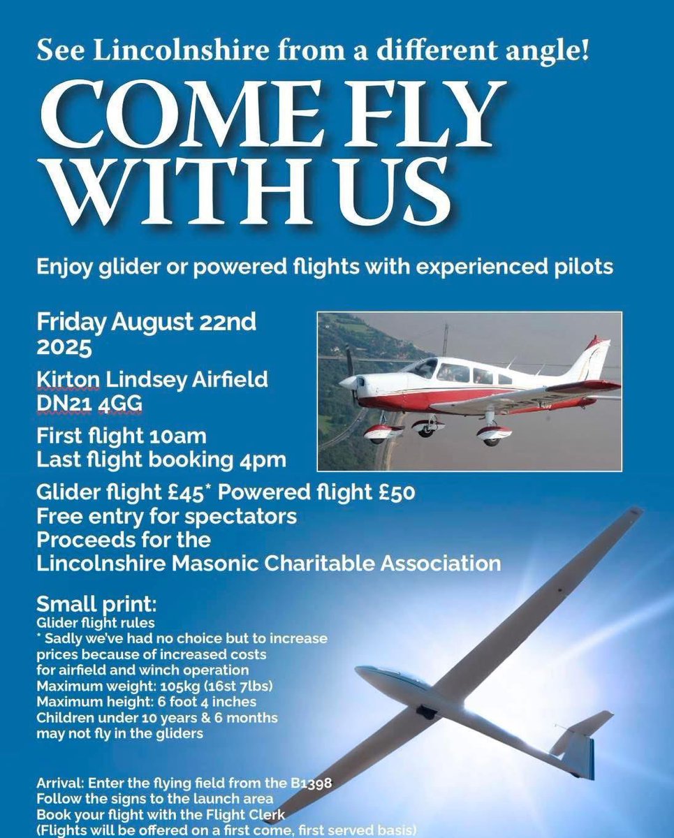 lincsmasonic's tweet image. Flying is air-mazing with Lincolnshire Freemasons
#lincolnshirefreemasons #comeflywithus #freemasons #lincs2025 #flying #freemasonry