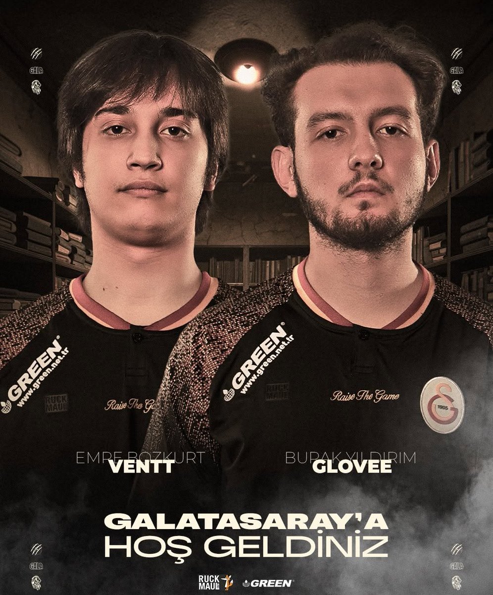Galatasaray Espor, VALORANT kadrosuna Glovee ve VenTT'yi kattı.