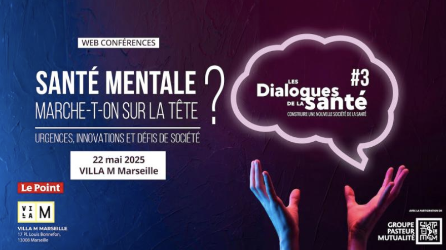 LePointEvents's tweet image. Les Dialogues de la Santé : le replay est disponible ! 🎬
Le 22 mai, à Villa M Marseille, professionnels, chercheurs et politiques se sont réunis pour échanger sur un sujet crucial : notre santé mentale, grande cause nationale 2025.
Le replay de cette journée riche en échanges…