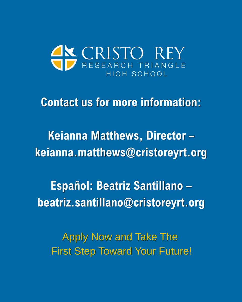 Cristo Rey Research Triangle High School (@cristoreyrt) on Twitter photo 