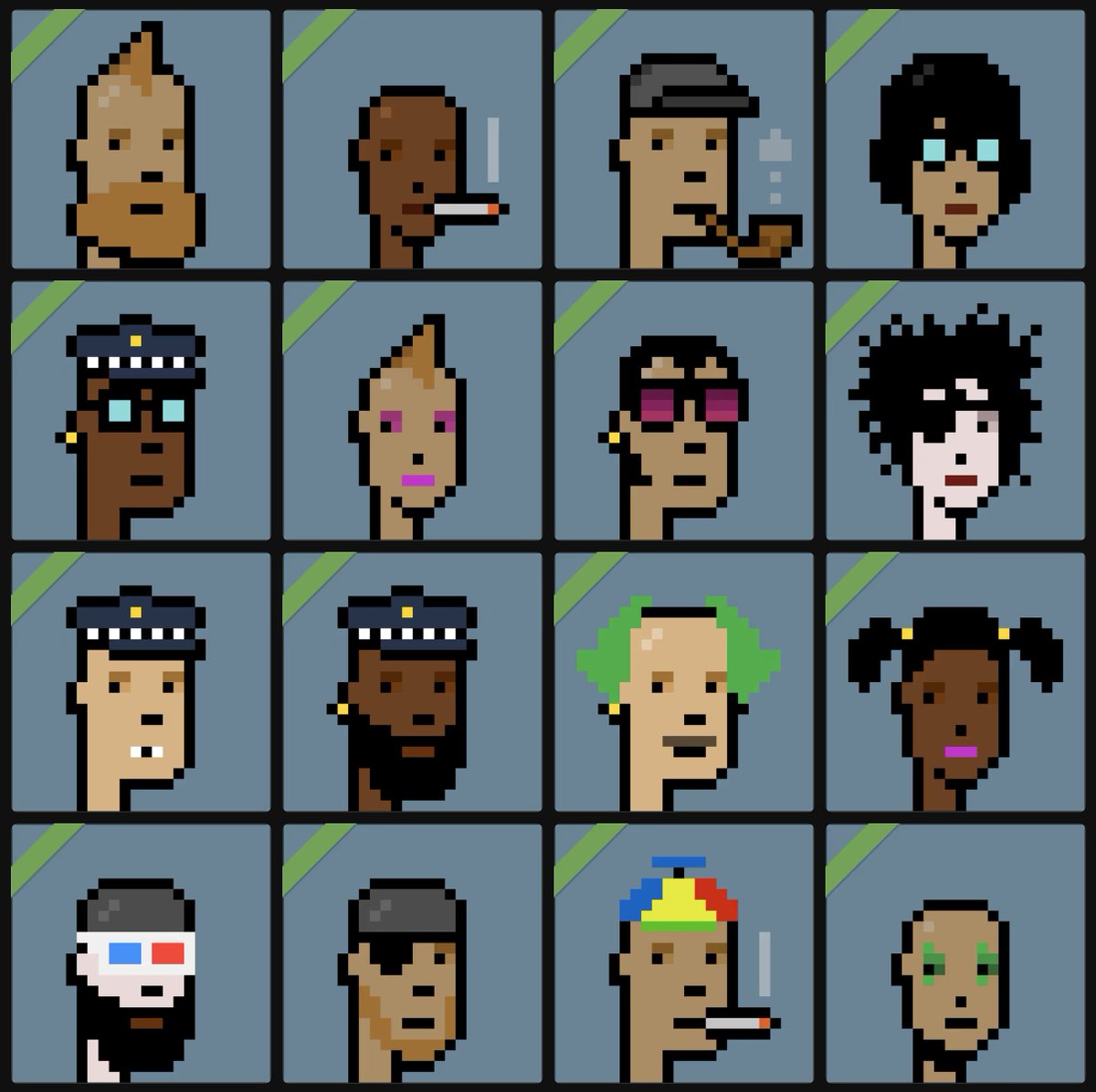 0xBklyn's tweet image. Pixel Vault is auctioning off the whole set of their 16 @cryptopunksnfts 😱