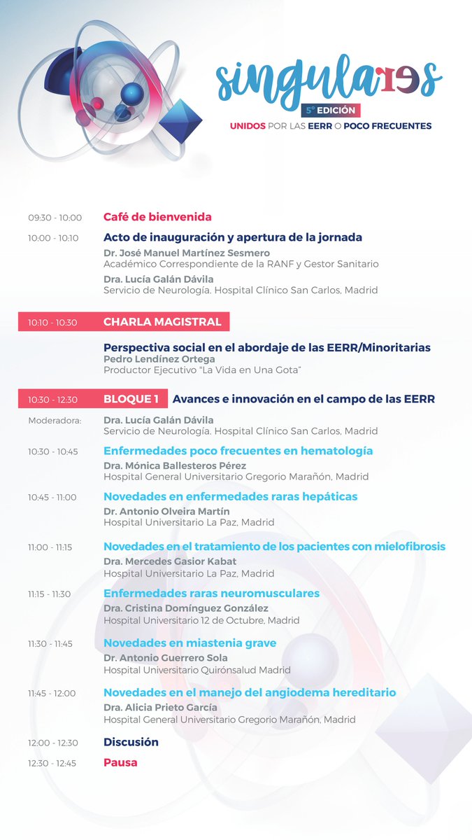 SingulaREs | Unidos por las EERR o poco frecuentes tweet media