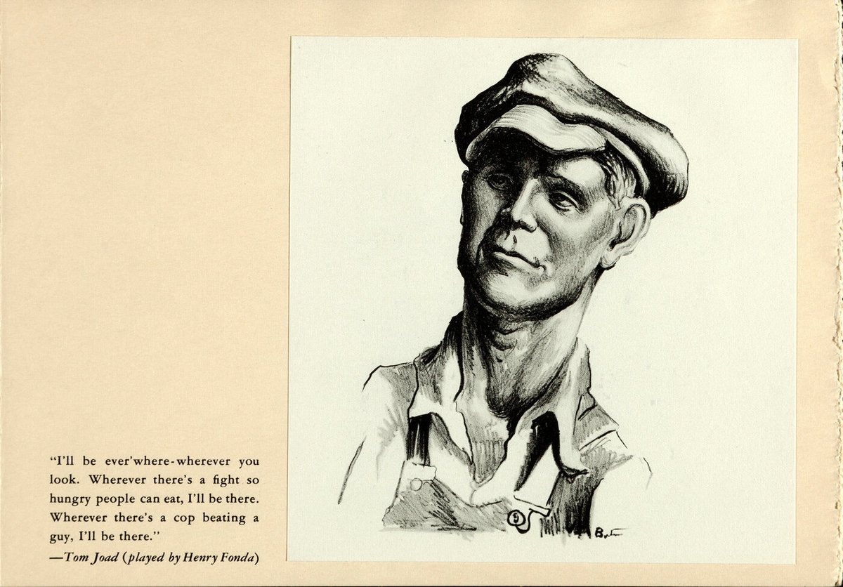 Notebook (@mubinotebook) on Twitter photo "Whereas French and Italian poster illustrators routinely signed their work and were treated as artists, it was almost unthinkable for their American counterparts to do so... But Thomas Hart Benton was no studio grunt."
<a href="/adriancurry/">MoviePosteroftheDay</a> writes on lithographs commissioned from the "Whereas French and Italian poster illustrators routinely signed their work and were treated as artists, it was almost unthinkable for their American counterparts to do so... But Thomas Hart Benton was no studio grunt."
<a href="/adriancurry/">MoviePosteroftheDay</a> writes on lithographs commissioned from the