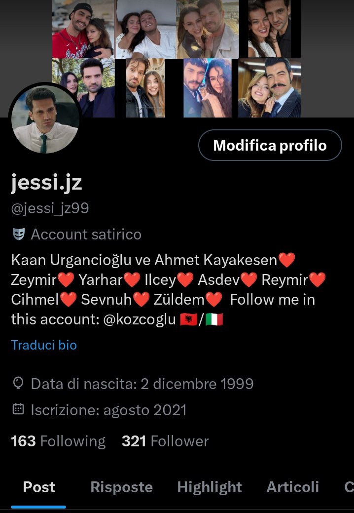 jessi_jz99's tweet photo. Di nuovo copertina e descrizione aggiornata con le mie coppie preferite🥰🥹❤️
 
Gli ultimi aggiunti i Cihmel e Sevnuh🥹❤️
#Ilcey
#SegretiDiFamiglia
#yargı
#LaNotteNelCuore
#SevNuh
#Chimel
#Reymir
#HercaiItalia
#Yarhar
#Asdev
#thefamily
#zuldem
#TerraAmara
#Zeymir
#EndlessLove https://t.co/359MBXRcj3