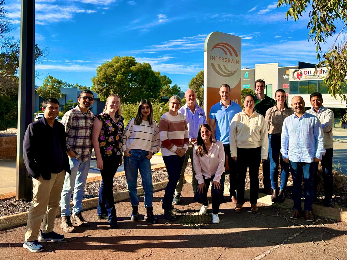 Lee Hickey (@drhikov) on Twitter photo Thanks so much to <a href="/InterGrain1/">InterGrain</a> for hosting us today for our annual ARC Linkage Project meeting on barley roots and yield stability. So fortunate to be working with great industry partners and motivated early career researchers Thanks so much to <a href="/InterGrain1/">InterGrain</a> for hosting us today for our annual ARC Linkage Project meeting on barley roots and yield stability. So fortunate to be working with great industry partners and motivated early career researchers