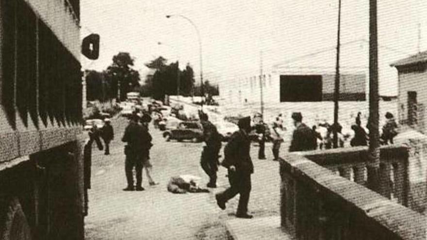 El 3 de junio de 1979, la activista ecologista de 23 años Gladys del Estal Ferreño es asesinada por un Guardia Civil durante el trascurso de una manifestación anti nuclear en Tudela, Navarra.

Tras la convocatoria de una jornada anti nuclear internacional, una manifestación de