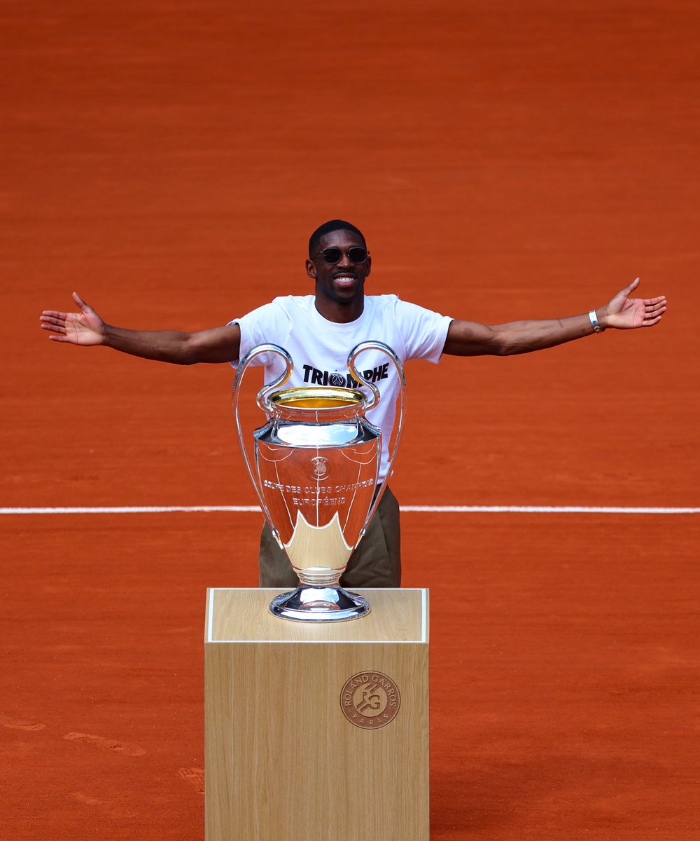 Aura.

#RolandGarros <a href="/dembouz/">Ousmane Dembélé</a>