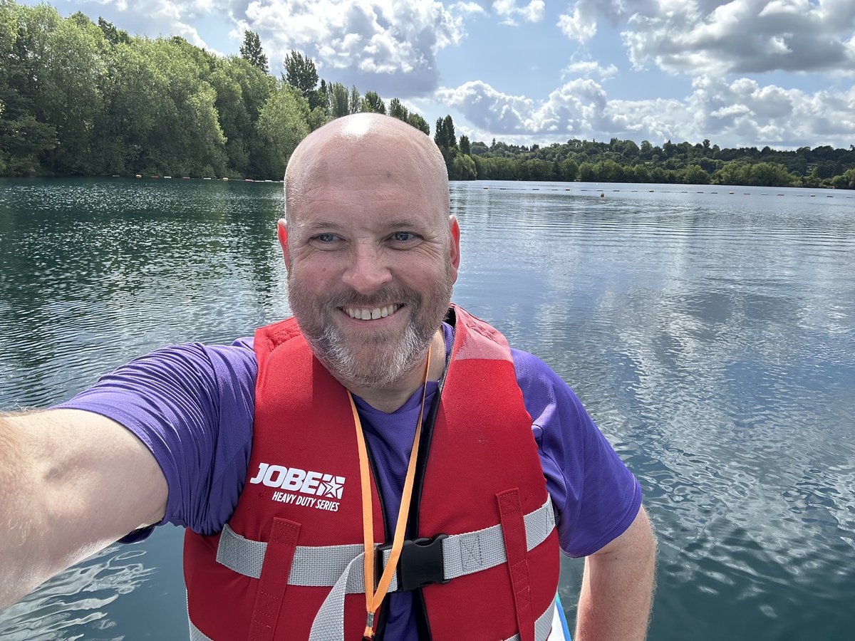 andrewthescot's tweet photo. Another beautiful day on the lake at Westhorpe Watersports! The girls are such amazing little paddle boarders although I think the youngest was having just as much fun jumping in and swimming! https://t.co/mzSrtg4WmB