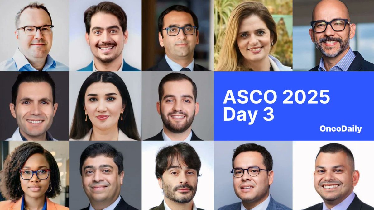 📌15 Posts Not to Miss from the 3rd Day of <a href="/ASCO/">ASCO</a> 2025

The ASCO Annual Meeting 2025 is officially underway in Chicago! Running from May 30 to June 3, this year’s meeting brings together oncologists, researchers, and advocates worldwide to share the latest breakthroughs in cancer