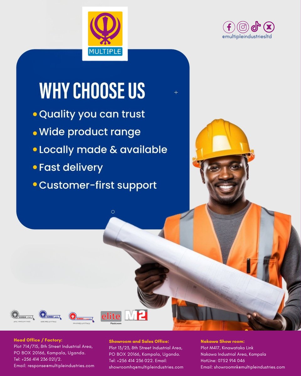 MultipleIndust's tweet photo. Decades of experience. Unmatched quality. Local expertise. Multiple Industries, your trusted building partner https://t.co/GfkJKaXPC5