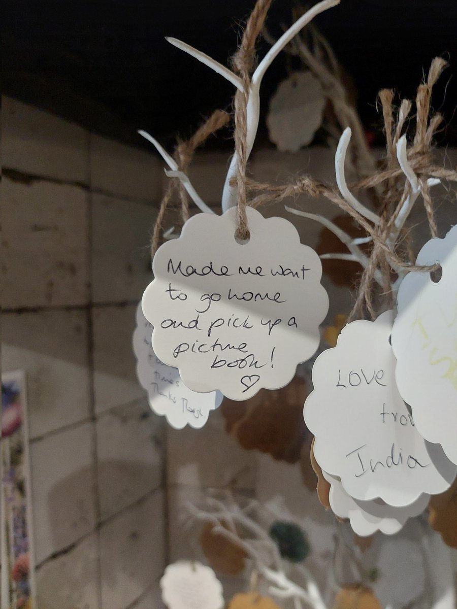 _SELCIE_'s tweet image. Your lovely leafy feedback is so much appreciated! 💚🙏Thank you for taking the time. We love how our exhibition is evoking fond childhood book memories 💚🌿 @EdinCulture