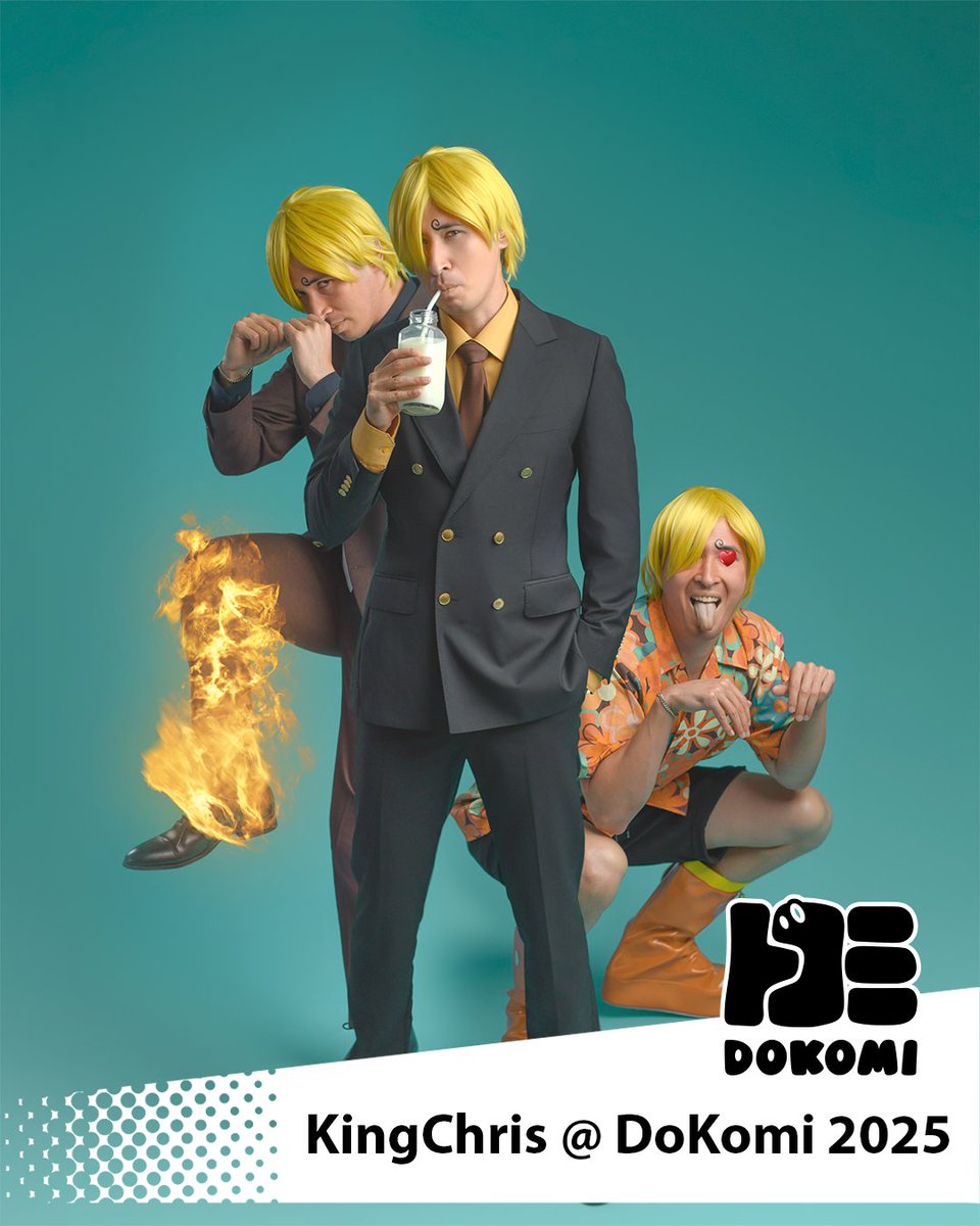 🎉 KingChris @ DoKomi 2025 🎉
Meet the one and only KingChris – famous for his hilarious anime parodies &amp; skits with 30+ MILLION fans worldwide! 🌍🔥

📍 LIVE at DoKomi – Düsseldorf

✨ SATURDAY Highlights:
🎁 Cosplay Giveaway
🕦 11:30–13:30
📍 Halle 10, Stand E13

🤝 Meet &amp;