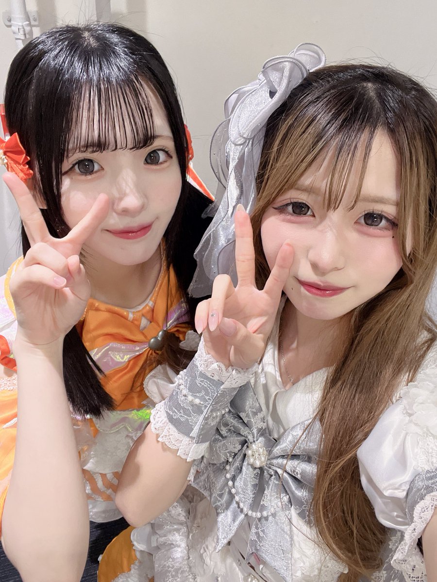 umi____CH's tweet photo. サクハナさんのあみちゃんとさりちゃん🧡💜 https://t.co/0ge5rfxY95