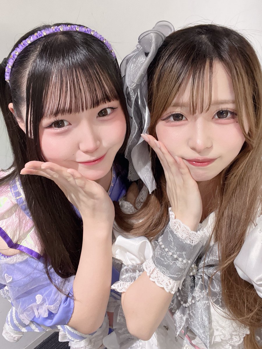 umi____CH's tweet photo. サクハナさんのあみちゃんとさりちゃん🧡💜 https://t.co/0ge5rfxY95
