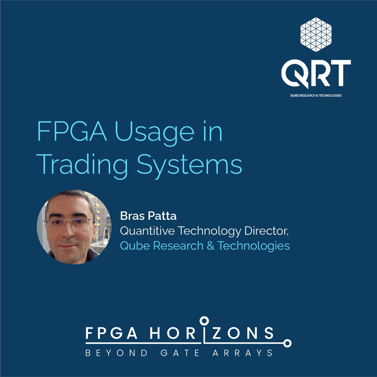ATaylorFPGA's tweet photo. If you want to learn about FPGA for trading and HFT there is no one better than Bras. I have known him for years come to FPG Horizons and learn from the best. 

https://t.co/5LTT65pFML https://t.co/eNhGntDXEH