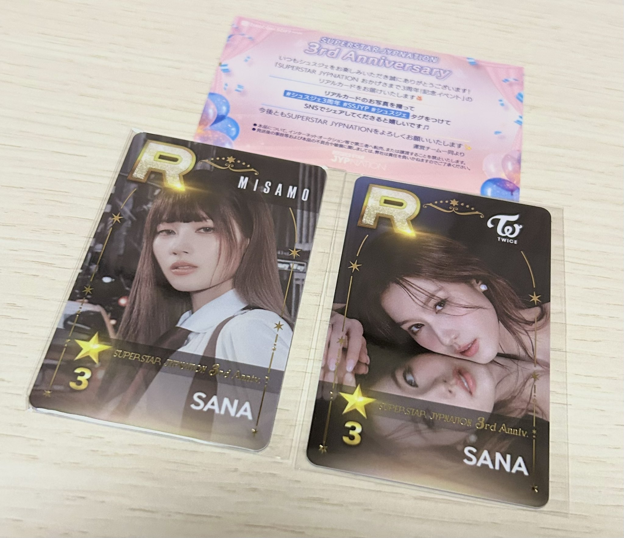 TWICE SANA MISAMO SSJYP. 3周年記念 限定品 TWICE SANA MISAMO SSJYP. 3周年記念 限定品