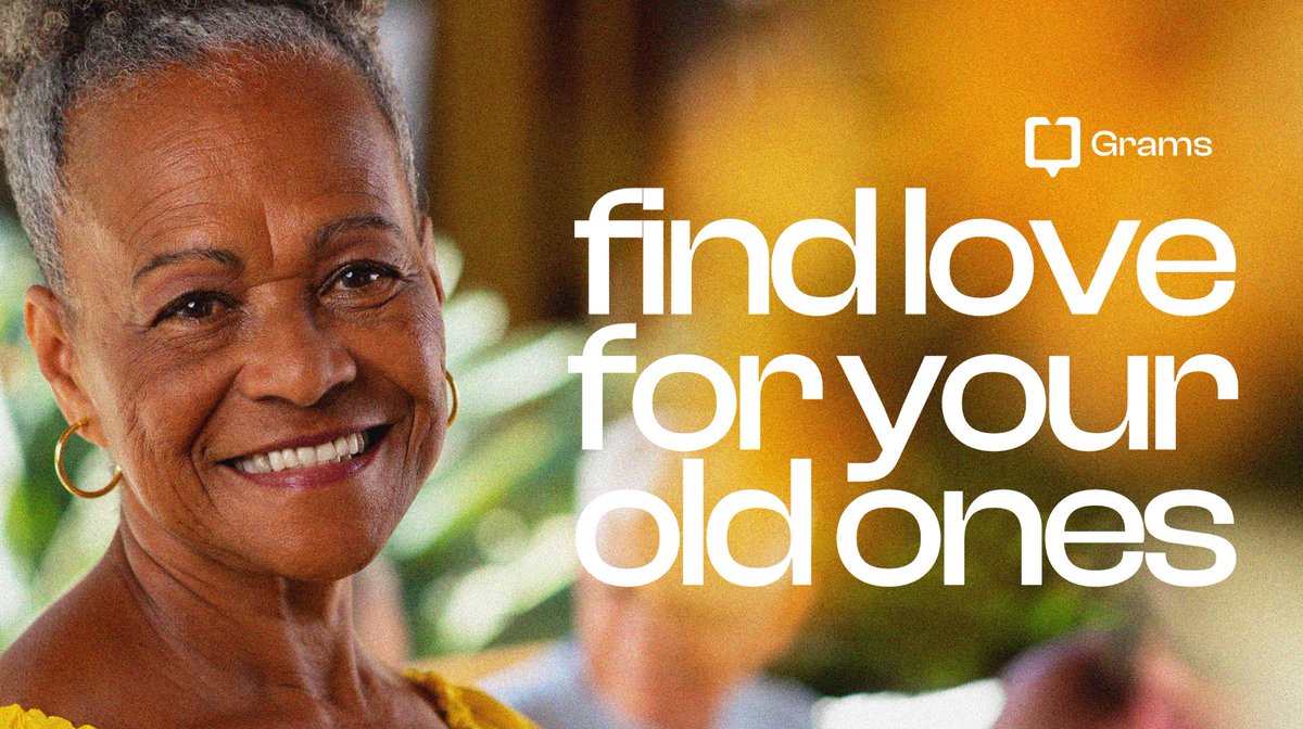 encer_hq's tweet image. Brand Identity Design for Grams.

Grams is a dating platform thoughtfully designed for older adults seeking love, friendship, and meaningful companionship. Whether you&apos;re helping a single or widowed parent find a partner, or you&apos;re searching for connection yourself, Grams offers