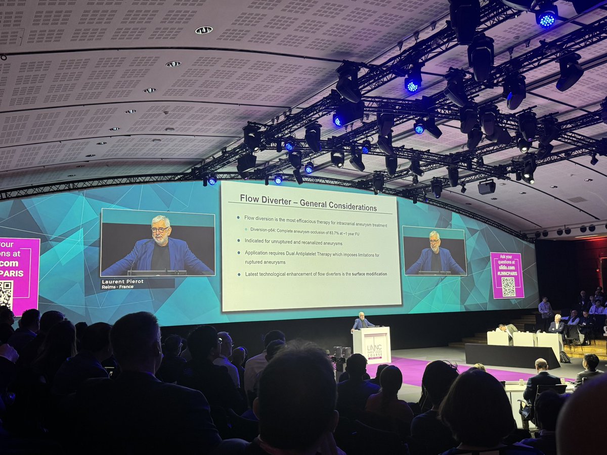 Nanthiya Sujijantarat, MD (@sujijantaratmd) on Twitter photo Dr. Laurent Pierot on the results of the first RCT on a flow diverter <a href="/LINNConline/">LINNC online 🧠</a> <a href="/neurofox/">Rodrigo Rivera</a> <a href="/DanielVelaMD/">Daniel Vela-Duarte, MD</a> <a href="/atomasell/">Alejandro Tomasello W</a> Dr. Laurent Pierot on the results of the first RCT on a flow diverter <a href="/LINNConline/">LINNC online 🧠</a> <a href="/neurofox/">Rodrigo Rivera</a> <a href="/DanielVelaMD/">Daniel Vela-Duarte, MD</a> <a href="/atomasell/">Alejandro Tomasello W</a>