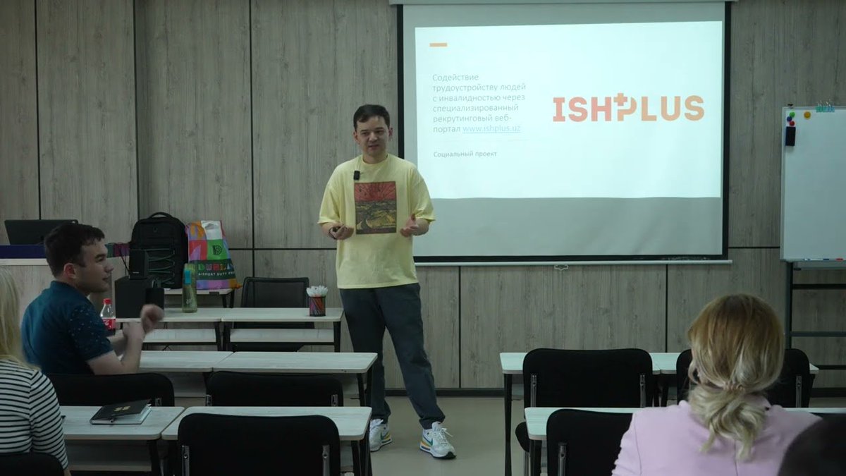 💁🏻‍♂️ If you missed my open lecture on inclusive recruitment (in Russian) at Alpha Education in #Tashkent on 28 April, you can watch the recording on YouTube: youtube.com/watch?v=QgA9oc… We talked how Uzbek companies can become inclusive and effective at the same time!