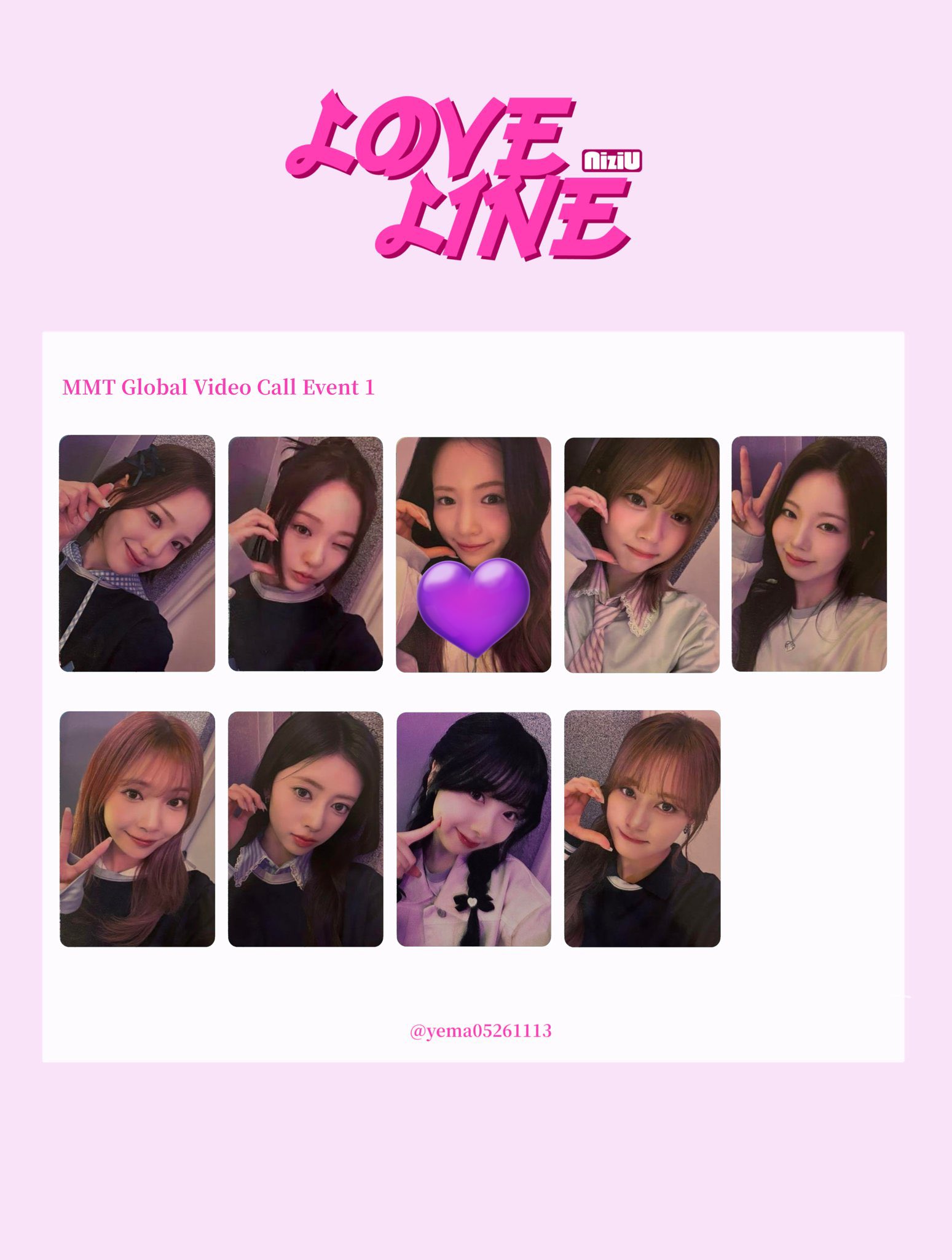 NiziU フォトカ MMT 1日目 5/14 - メルカリ