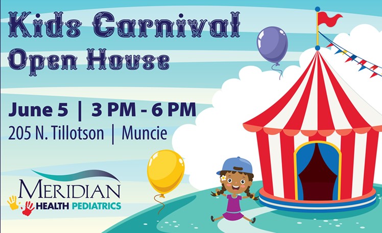 So how's the first full week of summer break treating you? If you want someplace to take the kids Thursday afternoon, check out <a href="/MeridianHealth3/">Meridian Health Services</a> Kids Carnival: