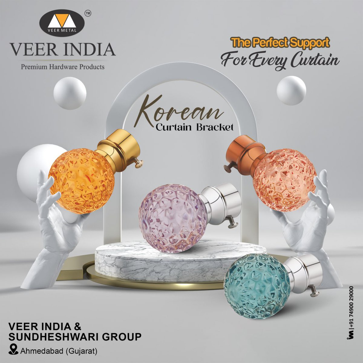 ibais_hardware's tweet photo. VEER INDIA & SUNDHESHWARI GROUP - AHMEDABAD
For enquiry via WhatsApp click:
https://t.co/fJxhd5o7Xt
Mr. Haresh Modi:- +91 83064 61789
#korean #curtainbracket #curtainfitting #doorhandle #maindoorhandle #pushhandle #hardwarefitting
.
@ibais_hardware https://t.co/3mxnneNm59