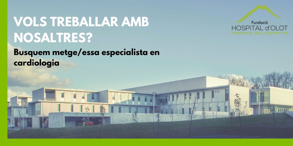 VOLS TREBALLAR AMB NOSALTRES?

Busquem metge o metgessa especialista en cardiologia🩺 

Tota la informació: lc.cx/_u7OOk