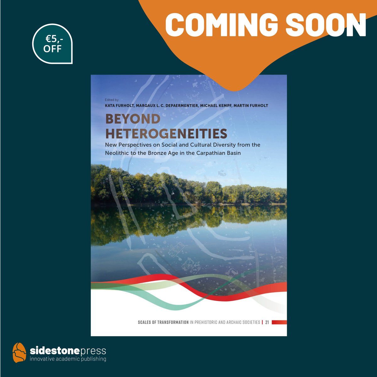 COMING SOON:
Beyond heterogeneities
New perspectives on social and cultural diversity from the Neolithic to the Bronze Age in the Carpathian Basin
edited by Kata Furholt, Margaux L. C. Depaermentier, Michael Kempf &amp; Martin Furholt

sidestone.com/books/beyond-h…