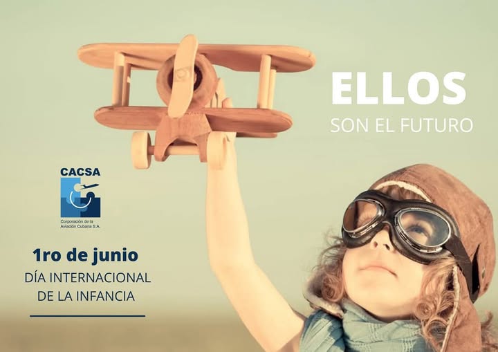 ✈️No hay nada más importante que nuestros pequeños. ¡Ellos son el futuro!

Feliz Día Internacional de la Infancia para todos los niños y que se eleven en esta vida tan alto como vuela su imaginación.