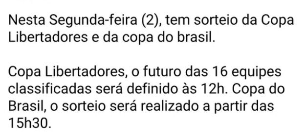 Temporada passada tínhamos elenco e um time bem melhor, o sorteio foi cruel e fomos campeões.
Nessa temporada precisamos de sorte, o elenco não é o mesmo.